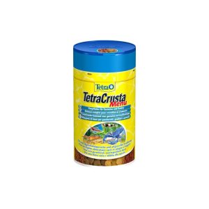 Nourriture crevette aquarium Aliment complet nourriture pour crevettes, écrevisses et crabes d'aquarium - Tetra Crusta Menu 100ml/52g - Haute teneur en protéines - Livraison rapide