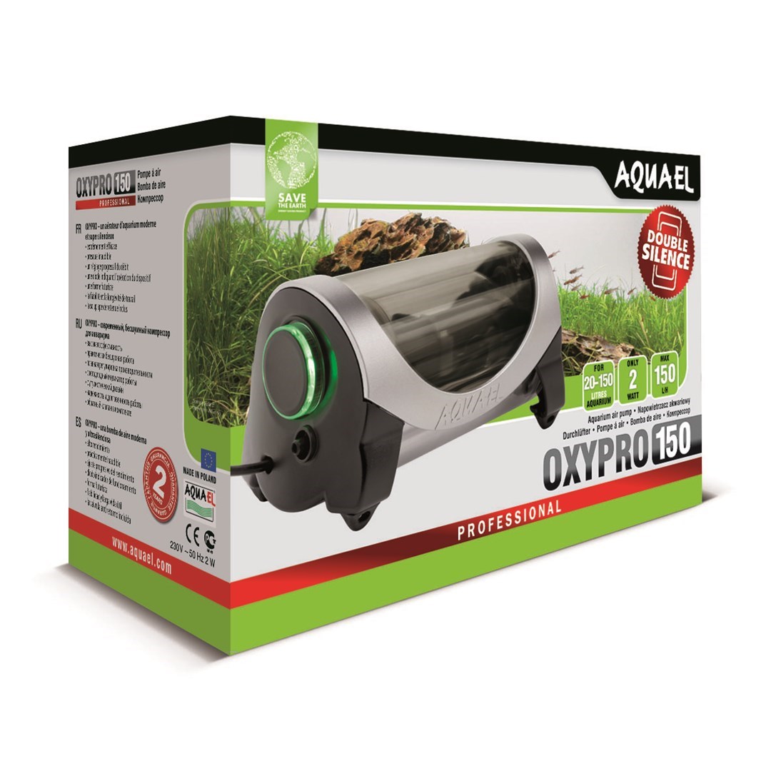 Aquael Oxypro 150 - Pompe à air aquarium ultra silencieuse - 150l/h – Image 2