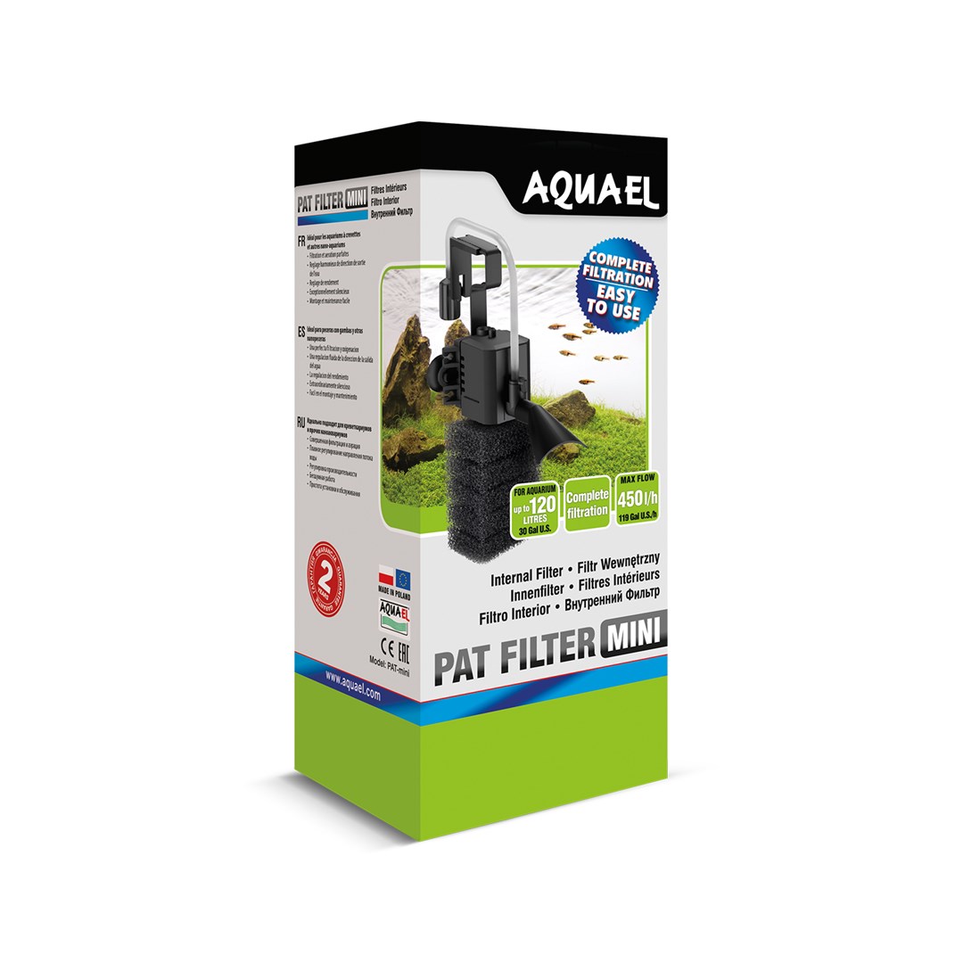 Filtre interne Aquael PAT MINI - Aquarium 20 à 120 litres – Image 2