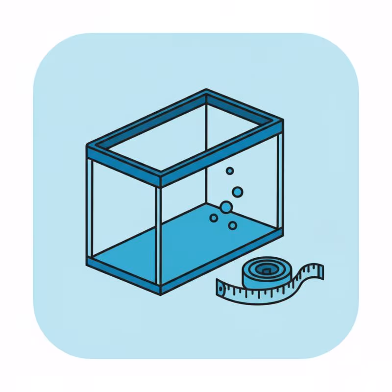 Aquarium sur mesure / Aquarium d'une autre taille
