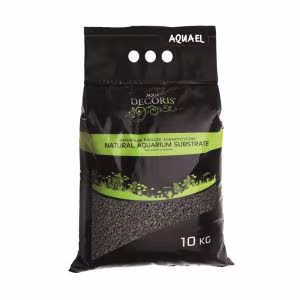 Sable de basalte noir aquarium - 2 à 4 mm - Sac de 10kg