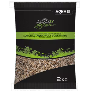 Gravier multicouleurs naturel Aquael fin - 1,4 à 2 mm - 2kg