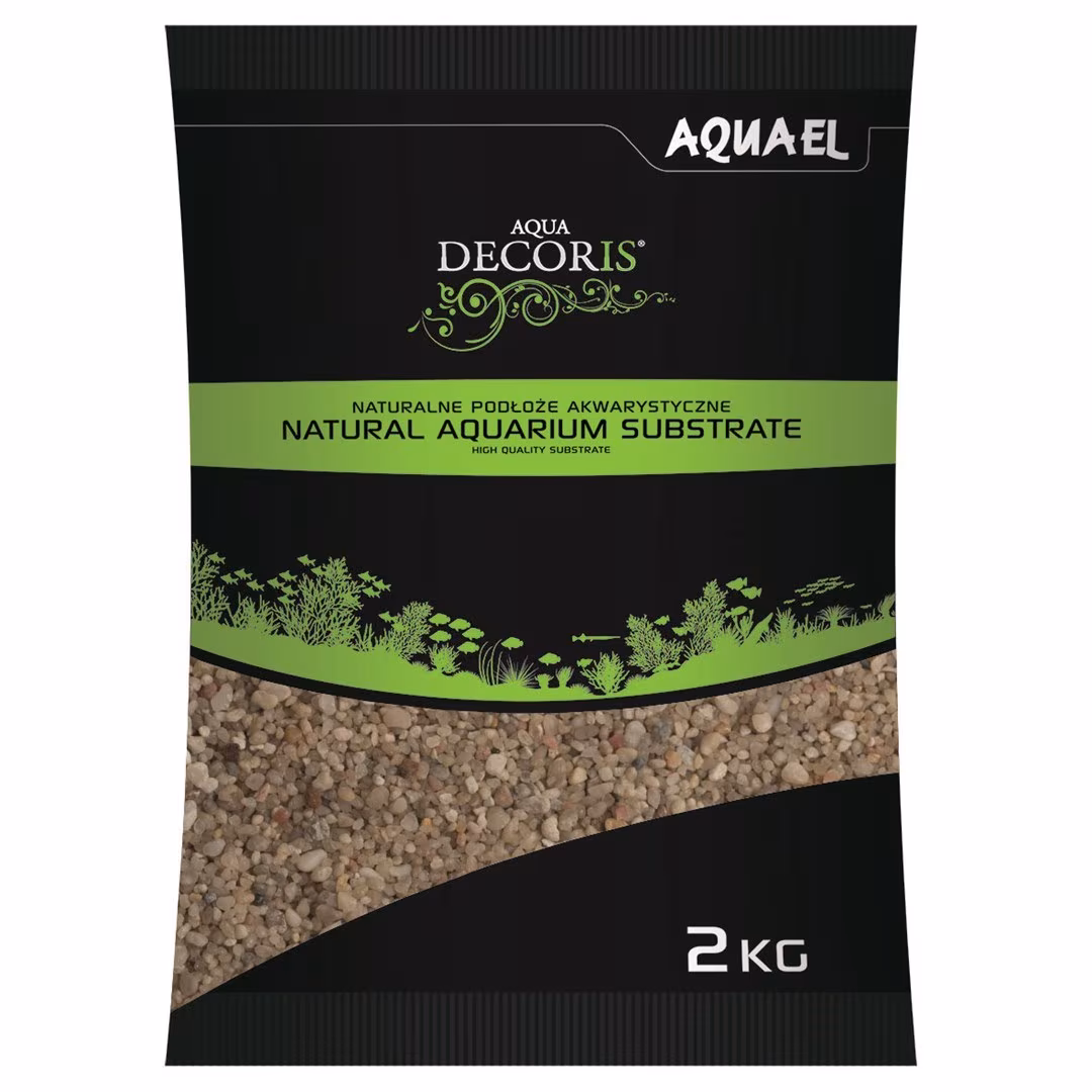 Sable Quartz Aquael classique - 1,6 à 4 mm - 2kg