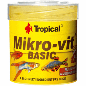 Tropical Mikro-Vit basic - nourriture pour alevins - 50ml/32g