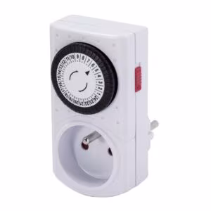 Programmateur de prise mécanique - Programmateur LED/pompe