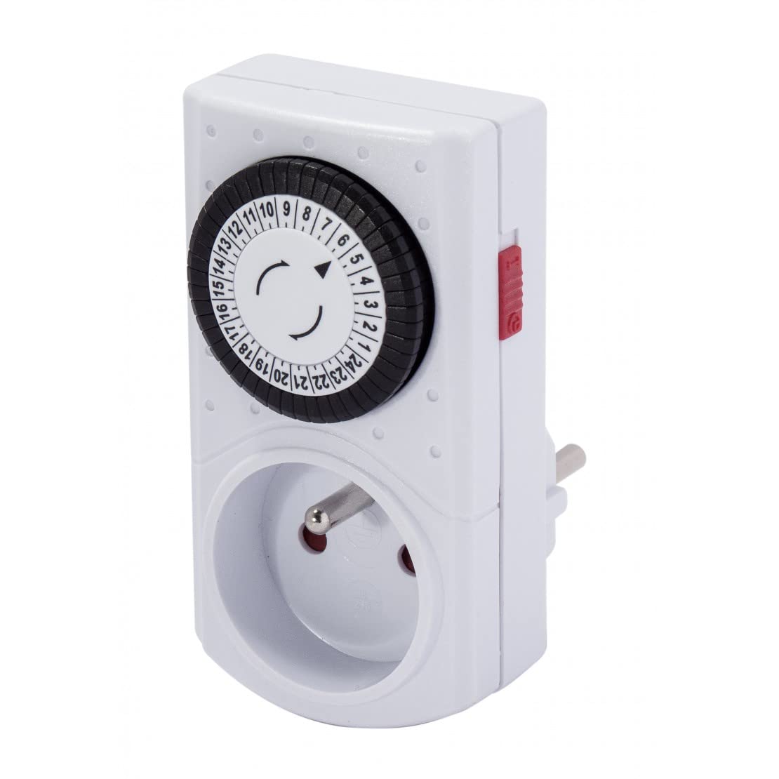 Programmateur de prise mécanique - Programmateur LED/pompe