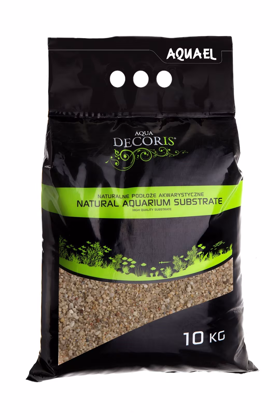 Sable Quartz Aquael classique - 1,6 à 4 mm - 10kg