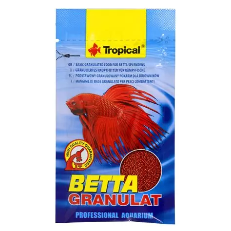 Tropical Betta Granulat - Aliment pour combattant - 10g