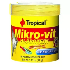 Tropical Mikro-Vit Hi-protein – nourriture pour alevins – 50ml/32g