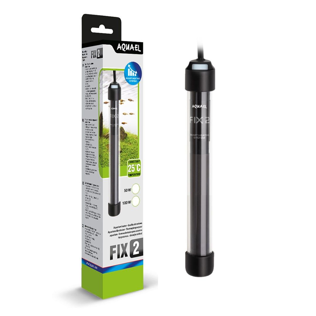 Chauffage aquarium autmomatique Aquael Fix 2 - 50W