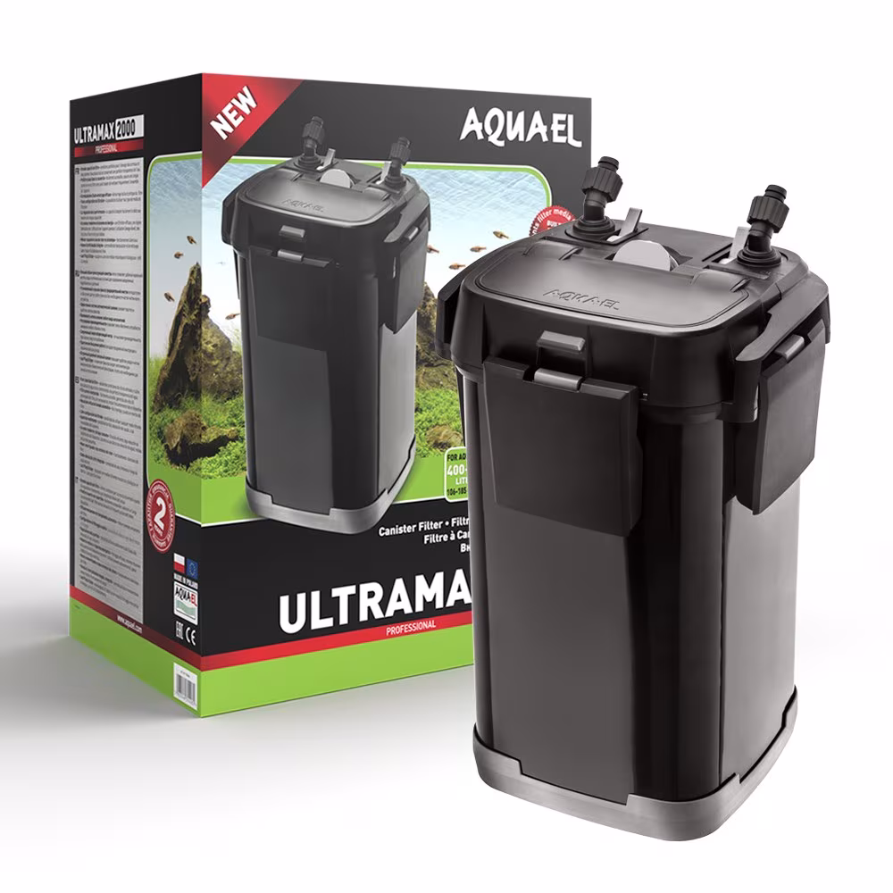 Aquael Ultramax 2000 - Filtre externe aquarium jusqu'à 700L