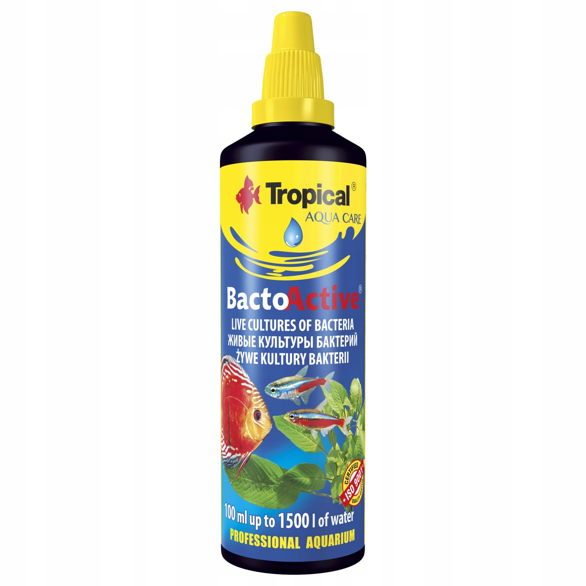 Tropical Bacto-active - bactéries pour aquarium - 100ml