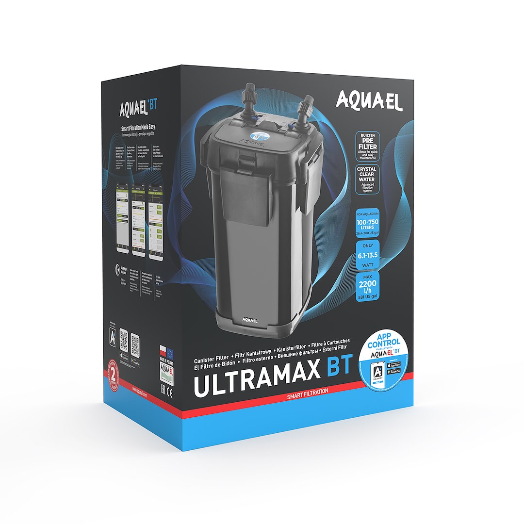 Aquael Ultramax BT - filtre externe pour aquarium 100 à 750L - 2200L/h – Image 8